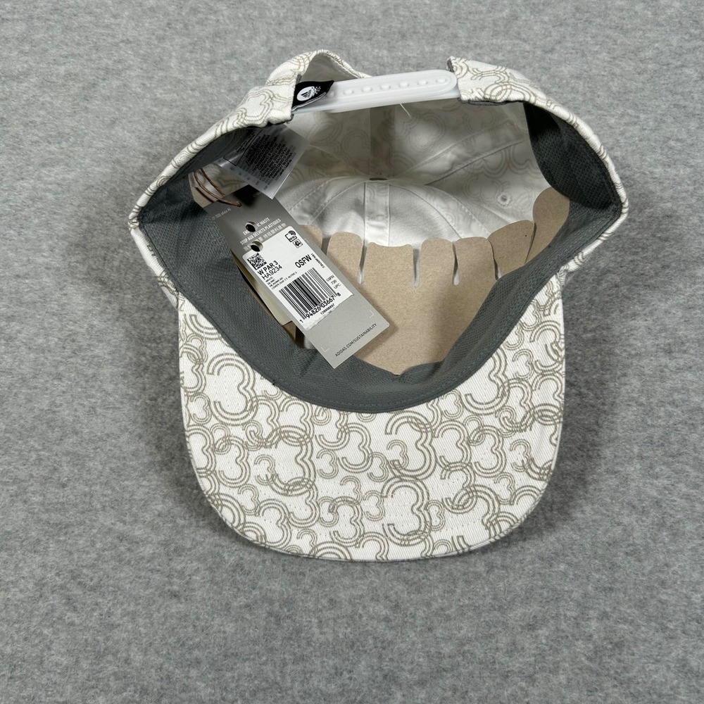 Adidas Golf Hat Womens All Over Print‎ Adjustable Strapback OSFW NWT - Picture 5 of 5